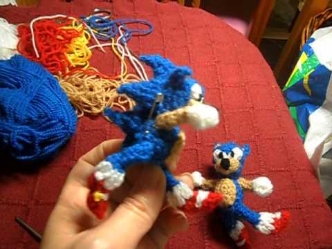 Sonic the hedgehog ( MIS MUnEQUITOS DE CROCHET GANCHILLO ...