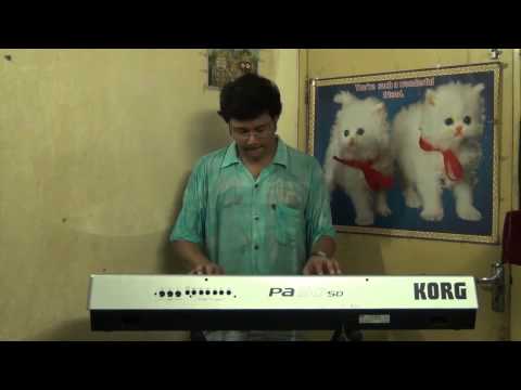 PRAN CHAY CHOKKHU NA CHAY RABINDRASANGEET INSTRUMENTAL ON SYNTHESIZER...