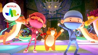 Ninja Dance Party Hello Ninja Netflix Jr
