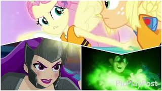 The New Adventures Of My Little Pony- Fluttershy Vs Gargamel And Siren Summoning Their Bakugan