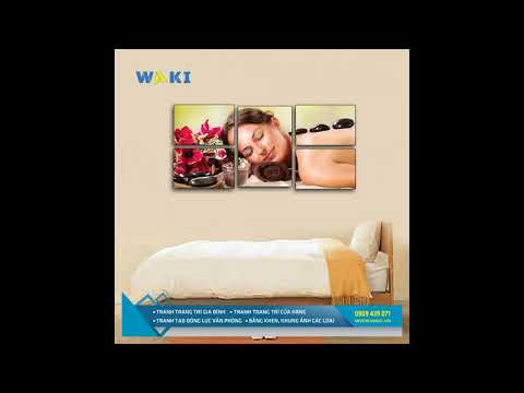 Top tranh treo tường Spa đẹp nhất hiện nay | Tranh Waki - Liên hệ: 0909439071