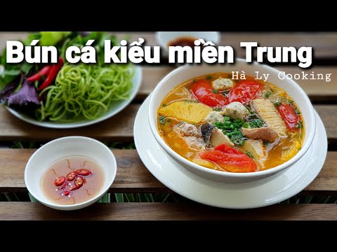 Cách nấu Bún cá thu ngon nhớ đời | Bún Hà Ly Cooking