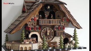 Music and Movements of the Black Forest Cuckoo Clock EN 48110 QMT