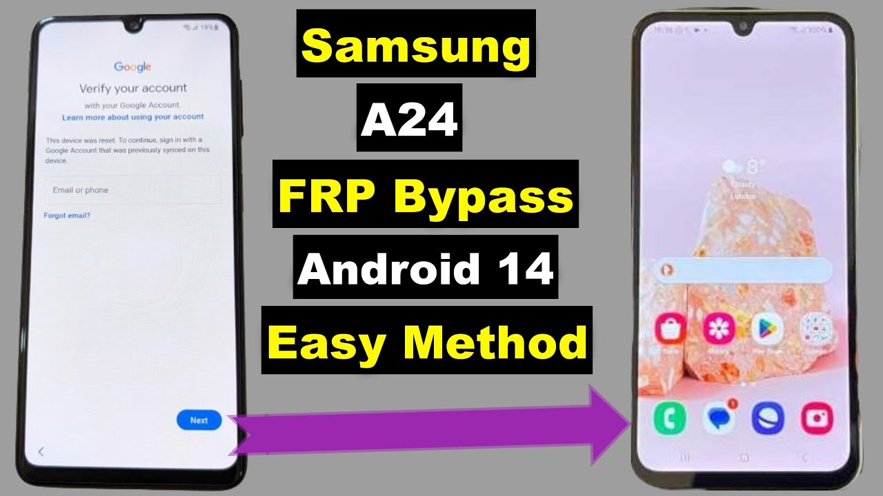 Samsung A24 FRP Bypass Android 14 | Adb Fail No Vg Tool Samsung A24 FRP Bypass Android 14 | Adb Fail No Vg Tool