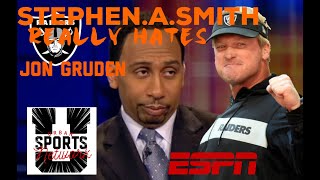 STEPHEN A SMITH | JON GRUDEN | STEPHEN A CANNOT STAND JON GRUDEN | DISCUSS | RAIDERS | 2018 | TRADE