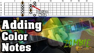 Adding "Color Tones" to the Pentatonic Scale