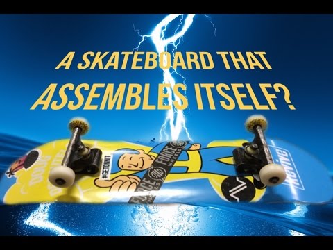 A Skateboard That Assembles Itself?!