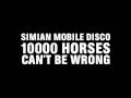 Simian Mobile Disco - 10000 Horses Can't Be Wrong