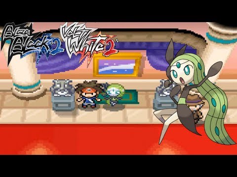 Legendary Encounter Meloetta in Pokemon Black and White 2 (HACK)