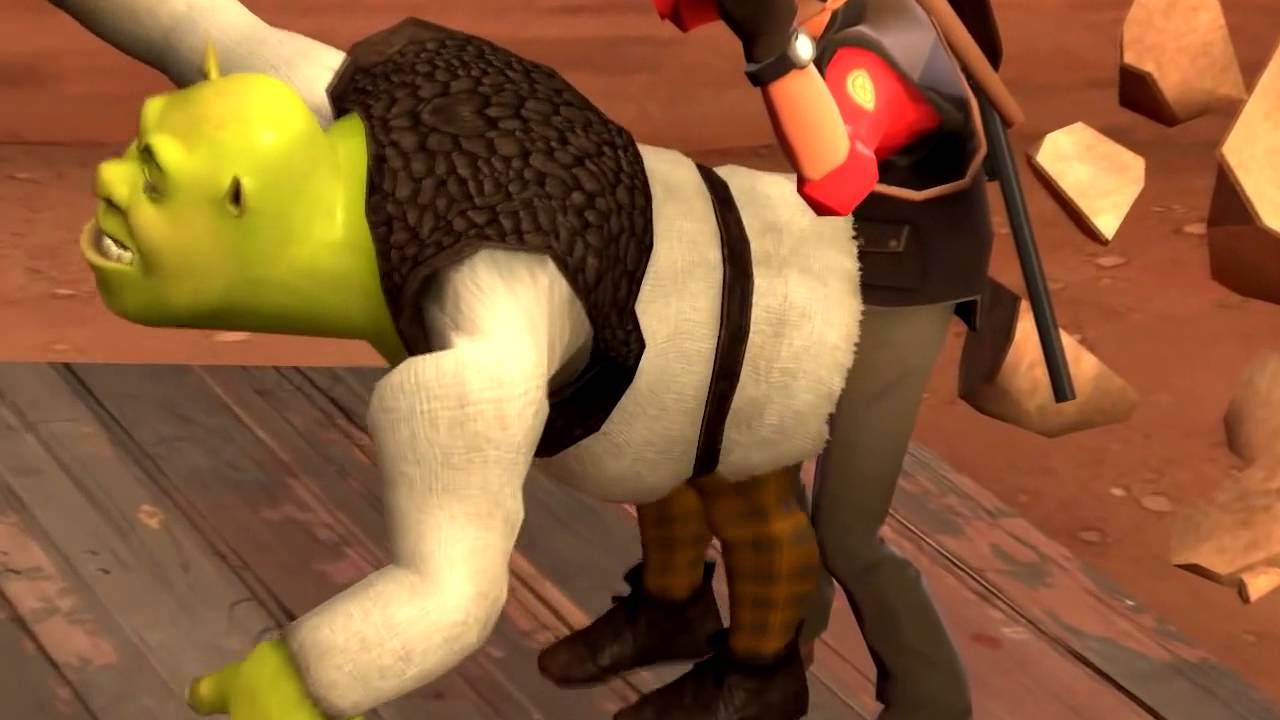 Shrek blows hard shreksophone xxx pic