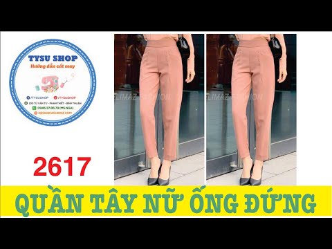 Hướng Dẫn Cắt May Quần Tây Nữ | Ở Nhà Với Tysushop 2617