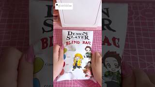 demon slayer blind bag 5 ❤️ #demonslayer #anime #papercraft #diy #craft #blindba