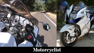 Suzuki Hayabusa Review - Riding To Laguna Seca