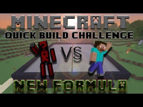 Morph Baby Picture on Minecraft Quick Build Challenge New Formula 1v1 On Voice