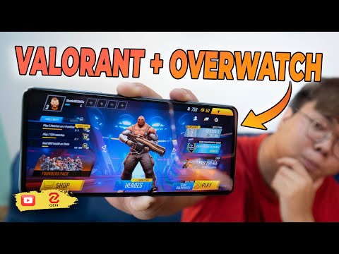 Gà Tổng chiến thử game chơi như VALORANT vs OVERWATCH luôn !!! | GENZ