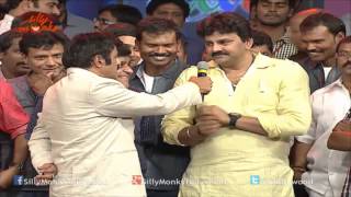 Balakrishna Funny Tongue Twisters On Stage - Lion Audio Launch Silly Monks