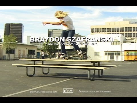 Braydon Szafranski Manuals Baby! - Digital Skateboarding