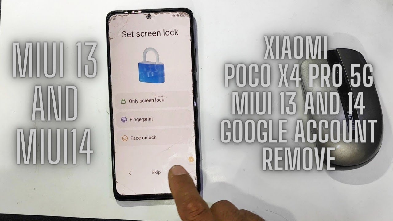 Xiaomi poco x4 pro 5g miui 13 and 14 google account Xiaomi poco x4 pro 5g miui 13 and 14 google account