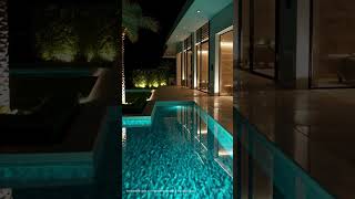 Exterior Lighting Of Villa - Ai