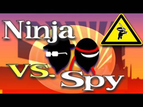 Ninja Vs Spy Loony Tunes Style Humor