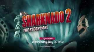 Sharknado 2 The Second One Official Trailer