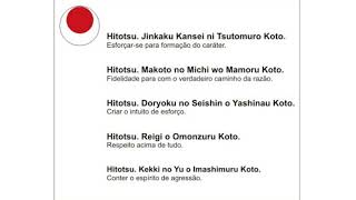 Dojo Kun Karate Shotokan Sensei Machida Jka