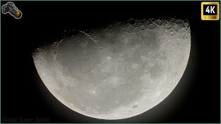 Nikon P1000 - Observando a Lua e suas crateras