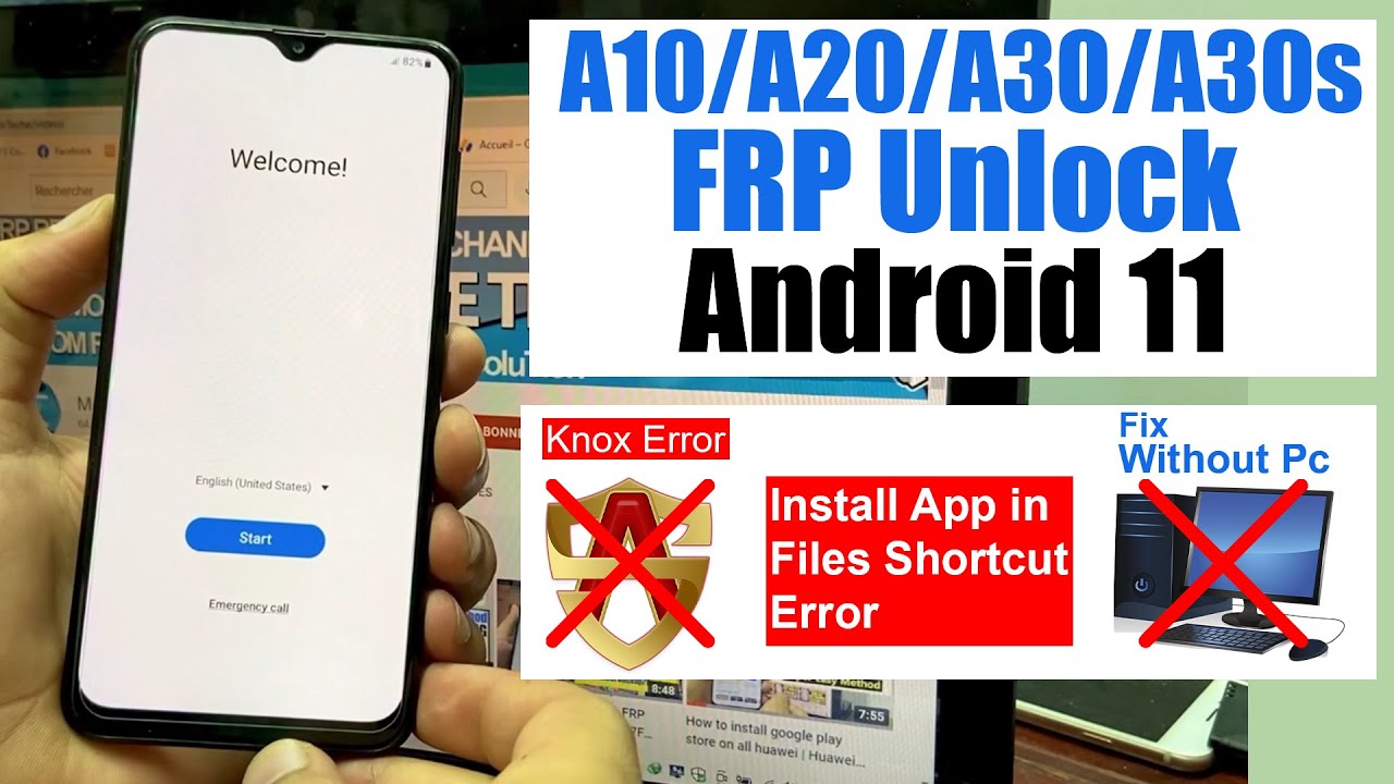 Samsung A10 A20 A30 A30s FRP Bypass Android 11 Without Samsung A10 A20 A30 A30s FRP Bypass Android 11 Without