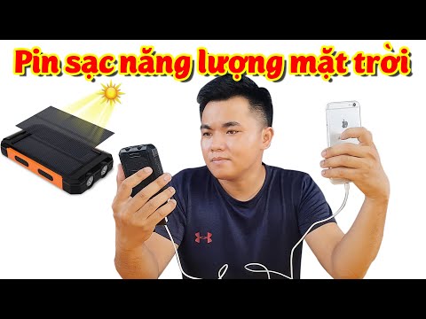REVIEW Pin sạc năng lượng mặt trời có như quảng cáo? Kiên Review