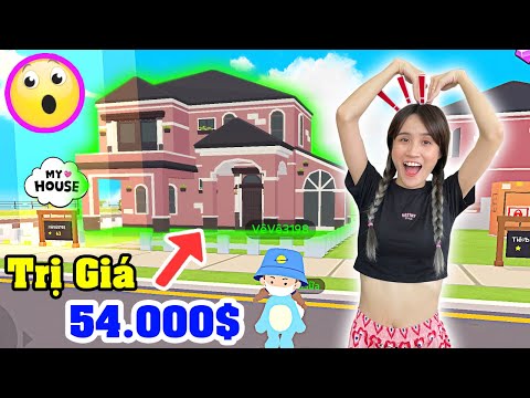Chị Vê Mua Nhà Đắt Nhất Trong Play Together | Nhà Mua Hết 54.000$ | Vê Vê Official