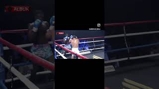 Albanian Boxer Amarildo Bakaj Defeated Ghanaian Mawuli Folivi In The 4Round At Lonon Harrow Center.
