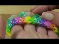 NEW REVERSIBLE Swivel Rainbow Loom Bracelet Tutorial | How To