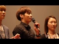 [FANCAM] 120627 Jonghyun's Bright Smile and Hugged a Fanboy ㅎㅅㅎ♥