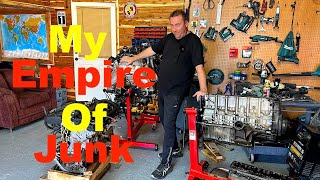 Picking Up The New M54 Engine For The BMW E46