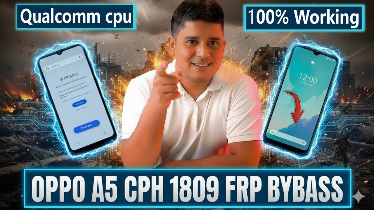 Oppo A5 (CPH1809) Frp Bypass With Pc।। All Oppo frp Oppo A5 (CPH1809) Frp Bypass With Pc।। All Oppo frp