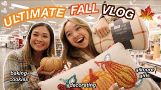 The Ultimate Fall Vlog 2022 Decorating My Room, Baking Cookies, & More The Vibes Are Great