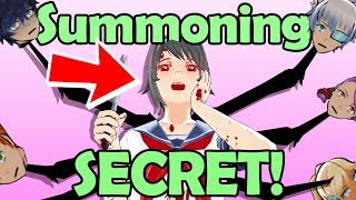 the SECRET to SUMMONING Spider-Chan?! NEW Demon Powers... (Yandere Simulator Hidden Update *new*)