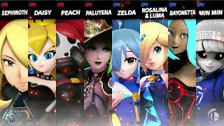Smash Mods Ultimate All Girl Team Battle 12282021