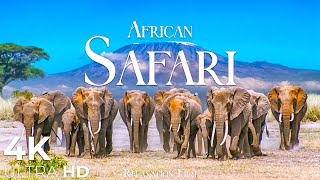 African Safari 4K • Wildlife Relaxation Film With Peaceful Relaxing Music And Animals Video Ultra Hd