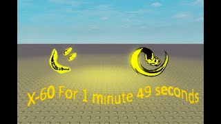 X-60 For 1 Minute 49 Seconds