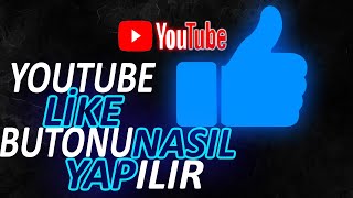 Hareketli Youtube Like Butonu Nasıl Yapılır? Free Green Screen Youtube Like On