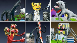 All Monster Trevor Henderson Scariest - Leovincible & Trevor Henderson Creatures With Clay-Part 3