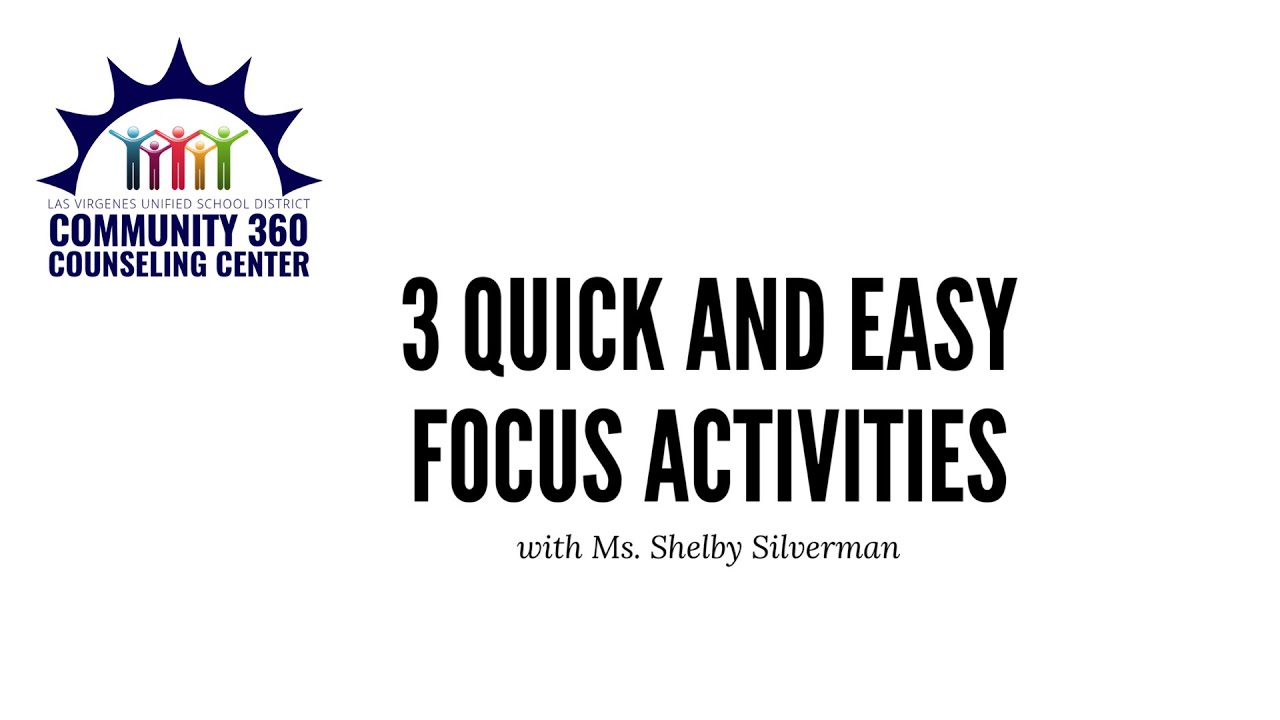 Finding Focus