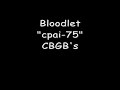 Bloodlet - cpai-75