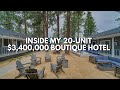 Inside my 20-unit $3,400,000 Boutique Hotel