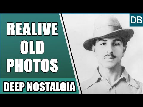 Deep Nostalgia: Animate your Old Photo | Myheritage Photo Animation AI ...