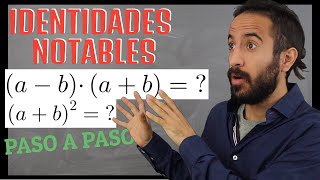 Cuadrado de un binomio y diferencia de cuadrados | 🔥Identidades notables 🔥 | Clase #5