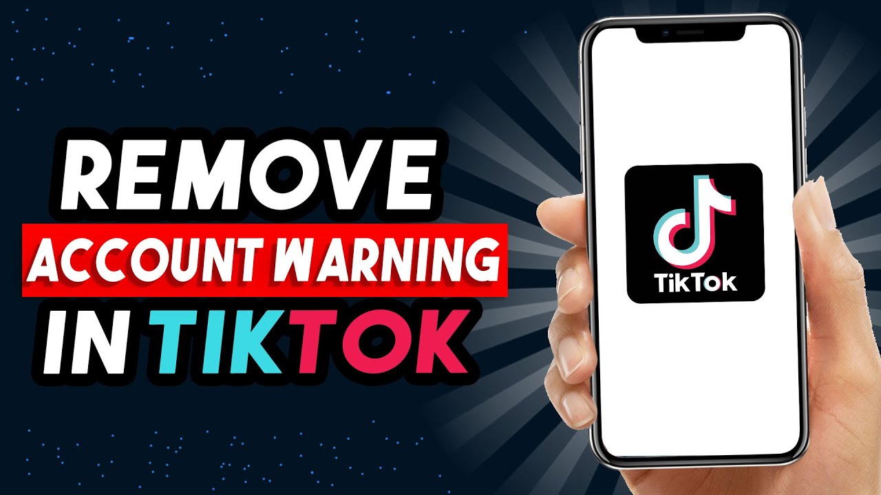 How To Remove Account Warning On TikTok 2022 (UPDATED How To Remove Account Warning On TikTok 2022 (UPDATED