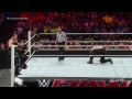 Dean Ambrose vs. Kane: Raw, Sept. 22, 2014