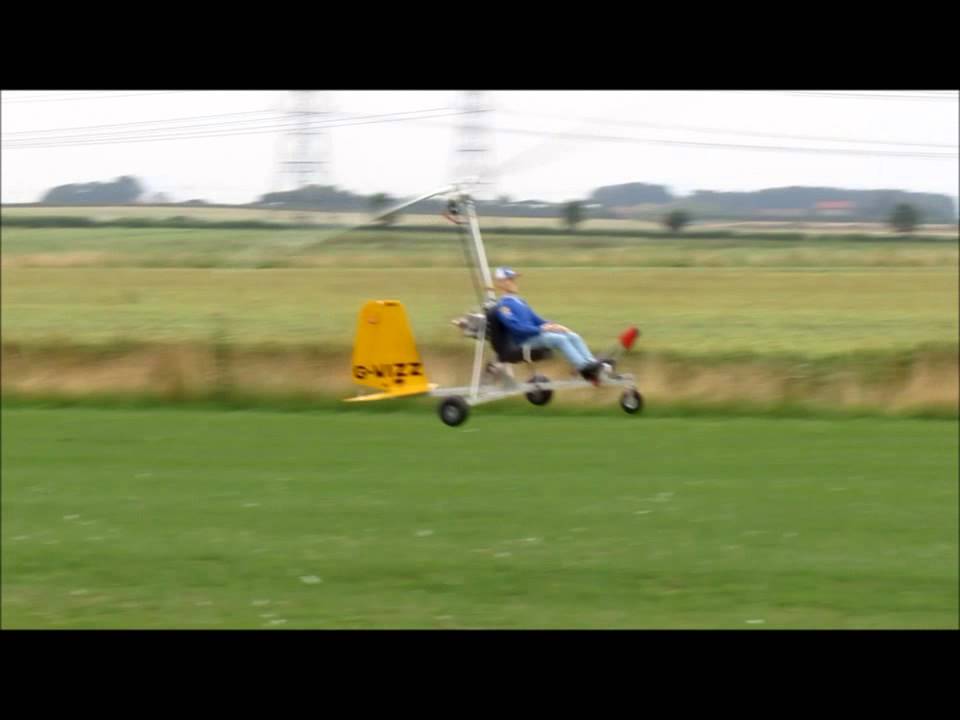 1/2 scale Benson Gyrocopter - YouTube